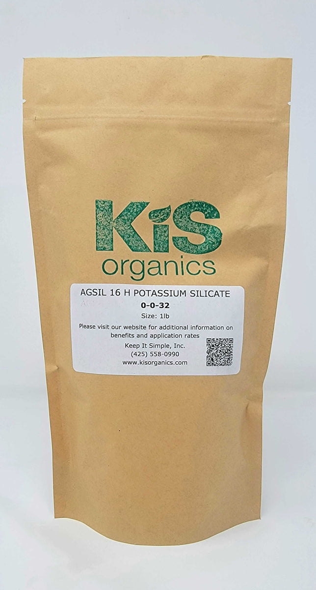 Agsil 16 H (Potassium Silicate) - FREE SHIPPING – KiS Organics