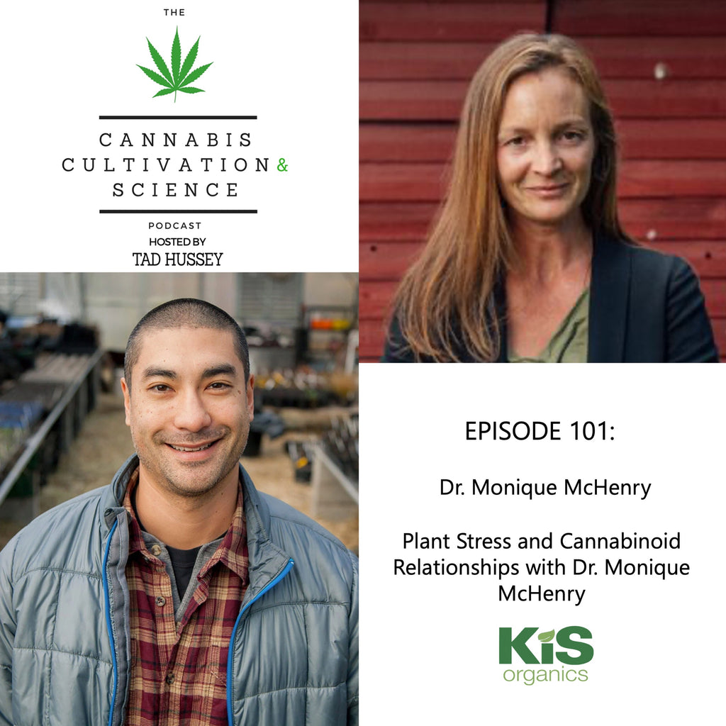 Episode 101: Plant Stress and Cannabinoid Relationships with Dr. Monique McHenry