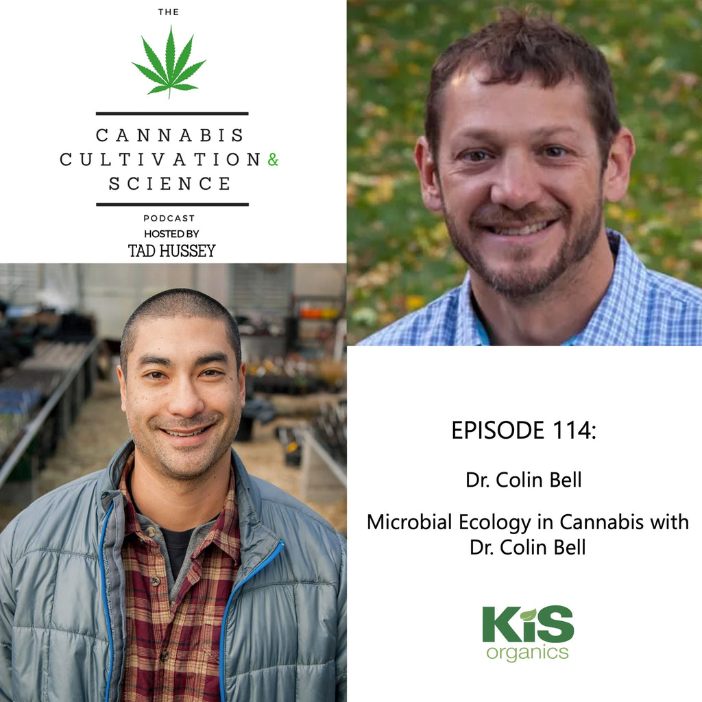 Episode 114: Microbial Ecology in Cannabis with Dr. Colin Bell