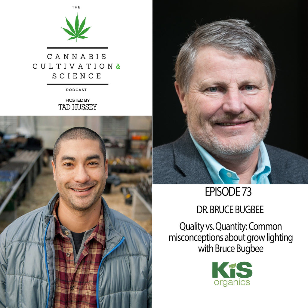 Episode 73: Quality vs. Quantity: Common misconceptions about grow lighting with Bruce Bugbee