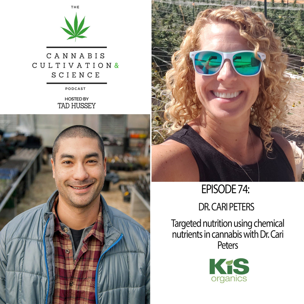 Episode 74: Targeted Nutrition Using Chemical Nutrients in Cannabis with Dr. Cari Peters