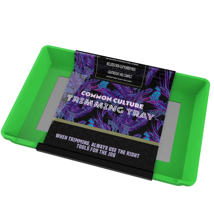 Common Culture Harvest Trim Tray w/ Micron Screen w/ Trojan Scissors K ...