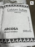 50 lb bag of Terra Alba calcium sulfate (gypsum)