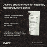 Imio Root product description infographic.