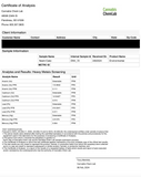 Heavy metals lab report for neem cake