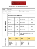 Soil lab heavy metal screening report for kelp meal