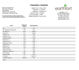 Earthfort chemistry analysis report for SeaCoast Compost.
