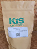 KIS Organics kraft bag of Yellowstone sulfur granules