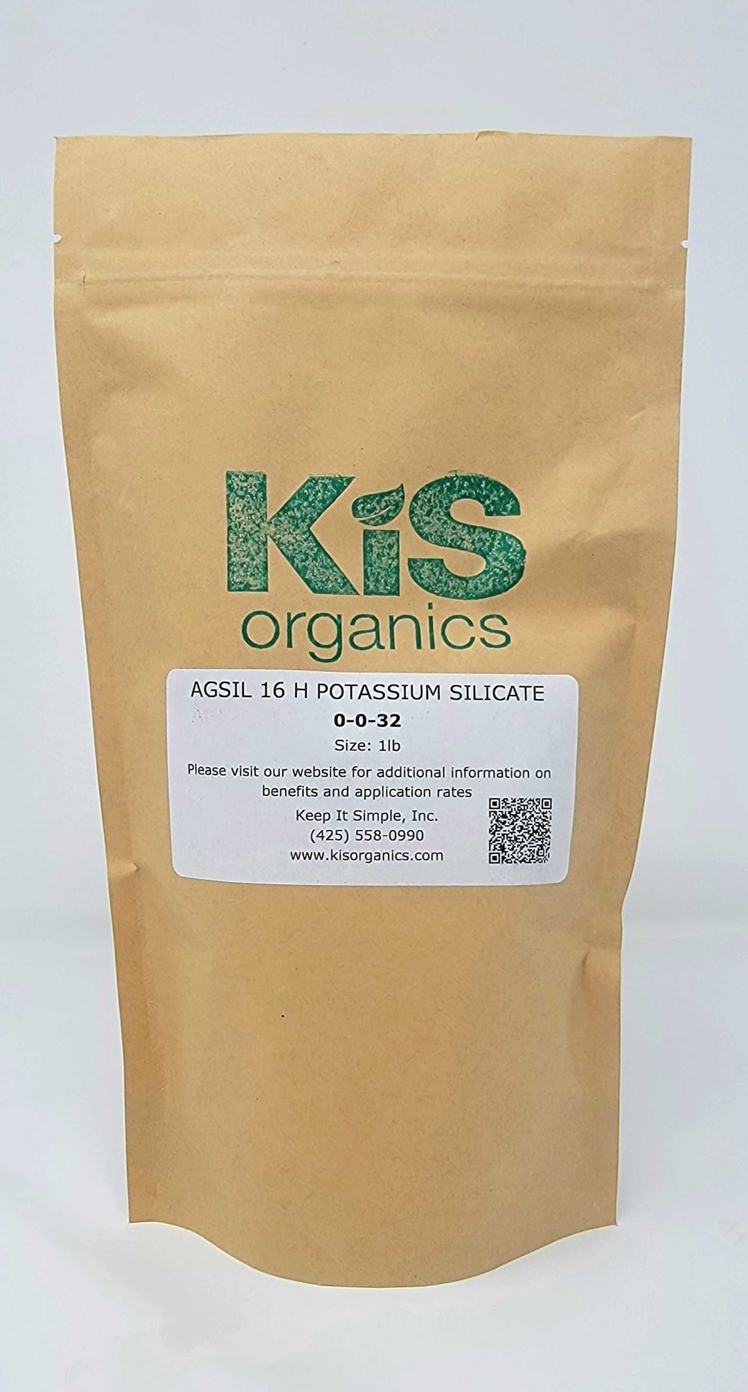 Agsil 16 H (Potassium Silicate) - FREE SHIPPING – KiS Organics
