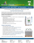 Grower's Secret Nitrogen 14-0-0