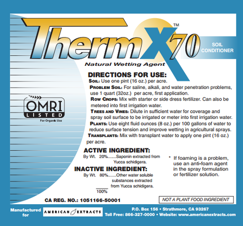Therm X-70 Yucca Extract – KiS Organics