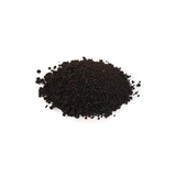 Pile of black Live Earth humate granules