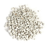 Pile of light gray pumice stone pieces