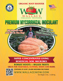 Front of a pouch of WOW Premium Mycorrhizal Inoculant.